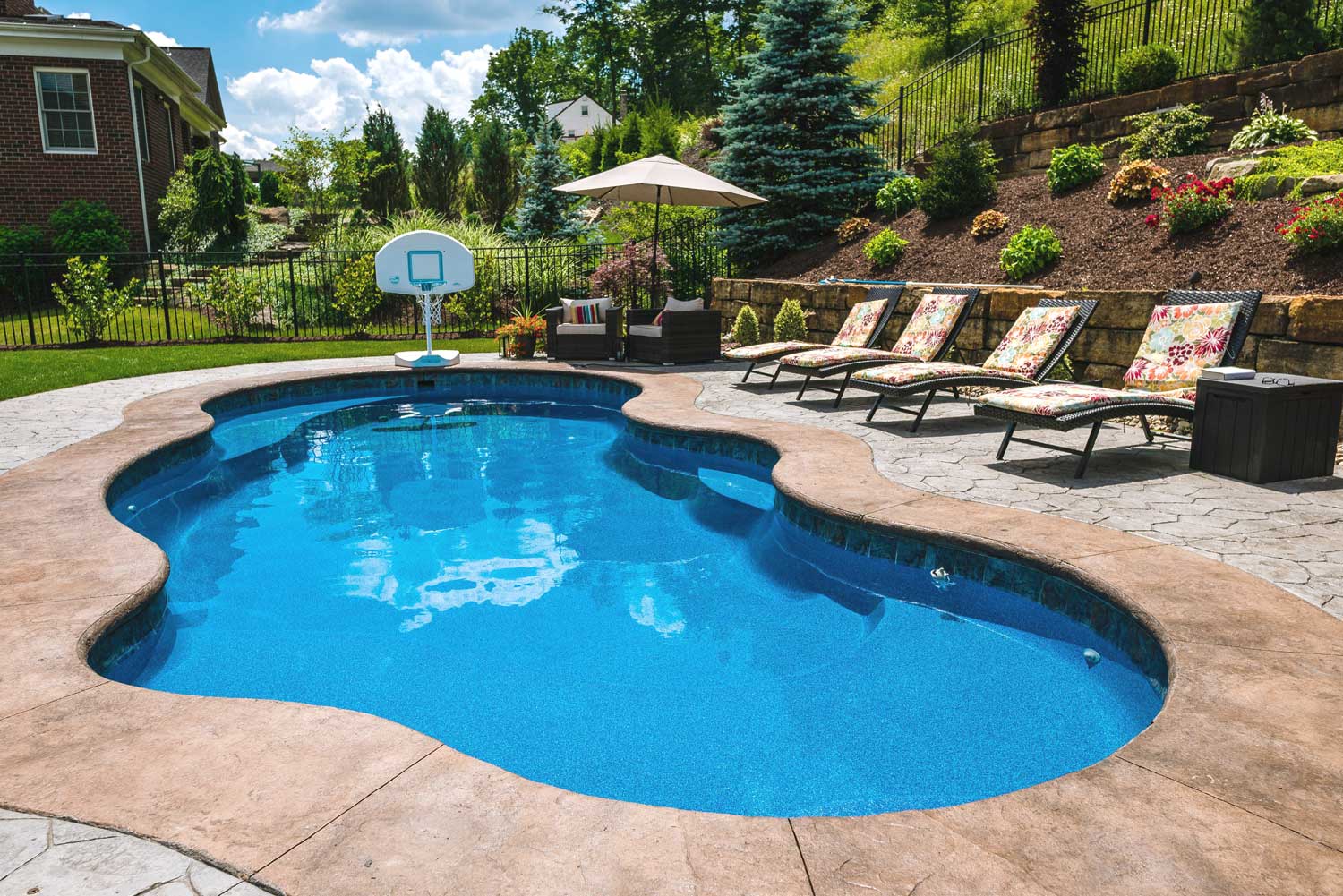 In-Ground Fiberglass Pool