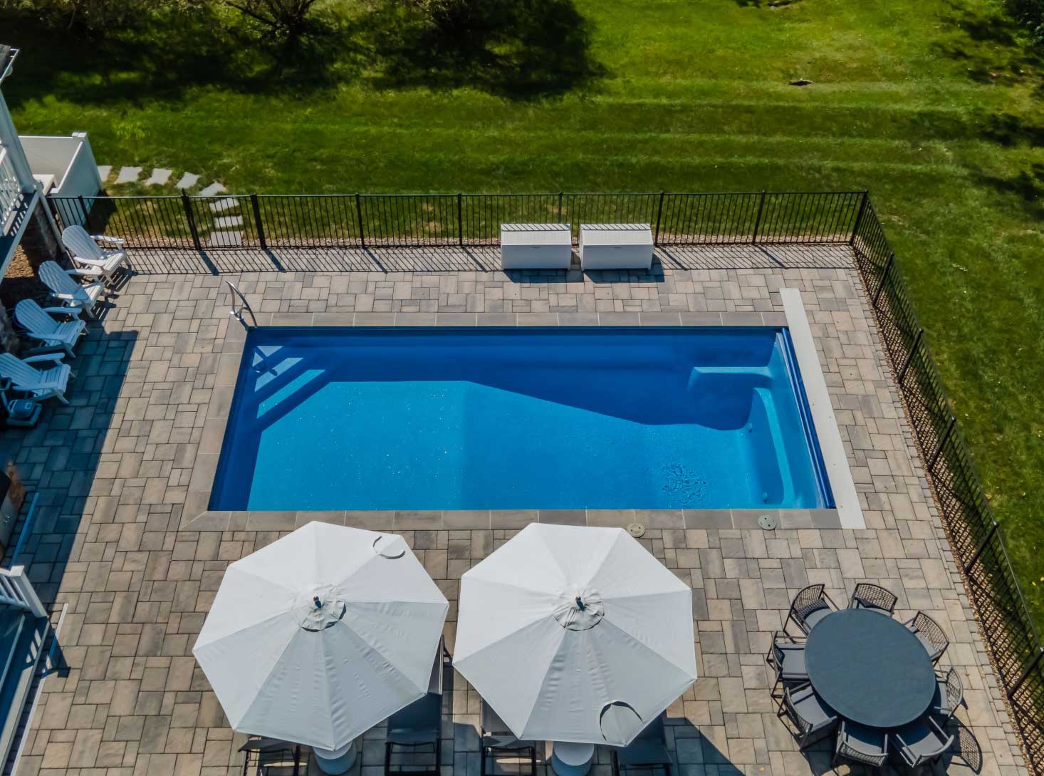 Backyard With Swimming Pool