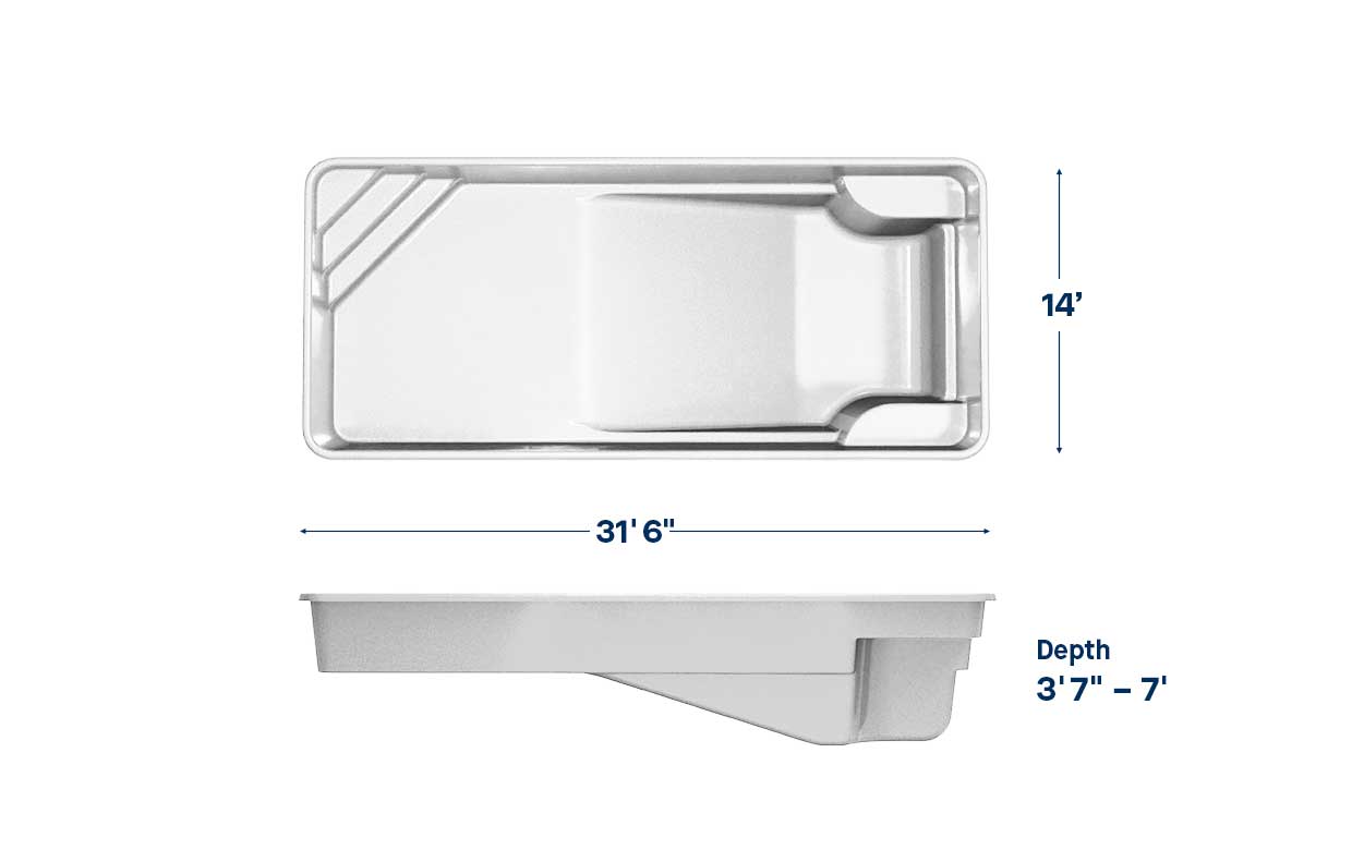 Fiberglass Pool Model